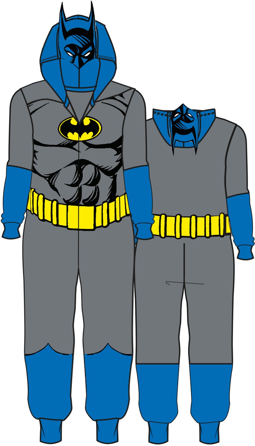 RIETHMULLER - Batman klassieke jumpsuit voor volwassenen - XL