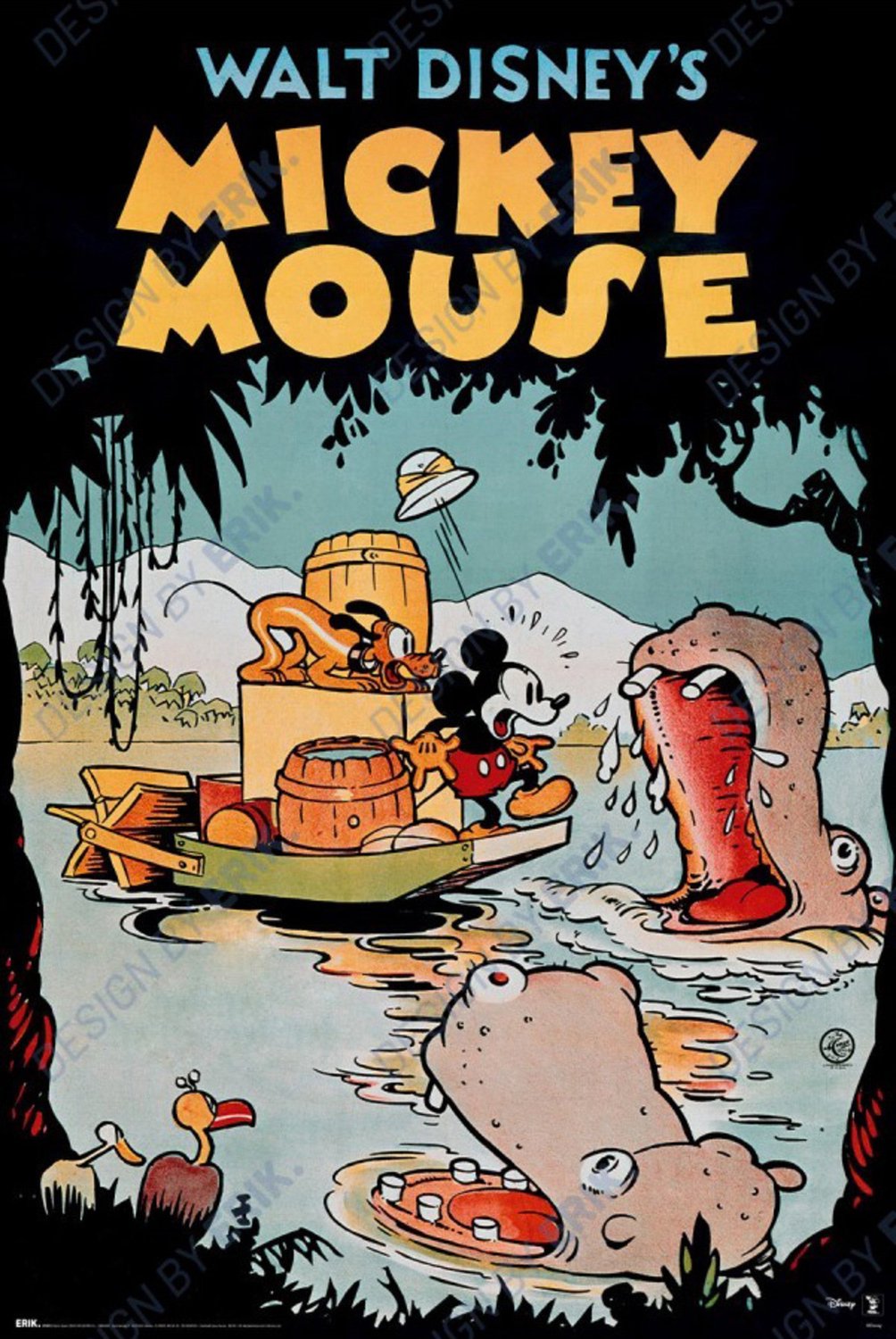 Grupo Erik Poster Disney - Vintage 61x91,5cm Divers