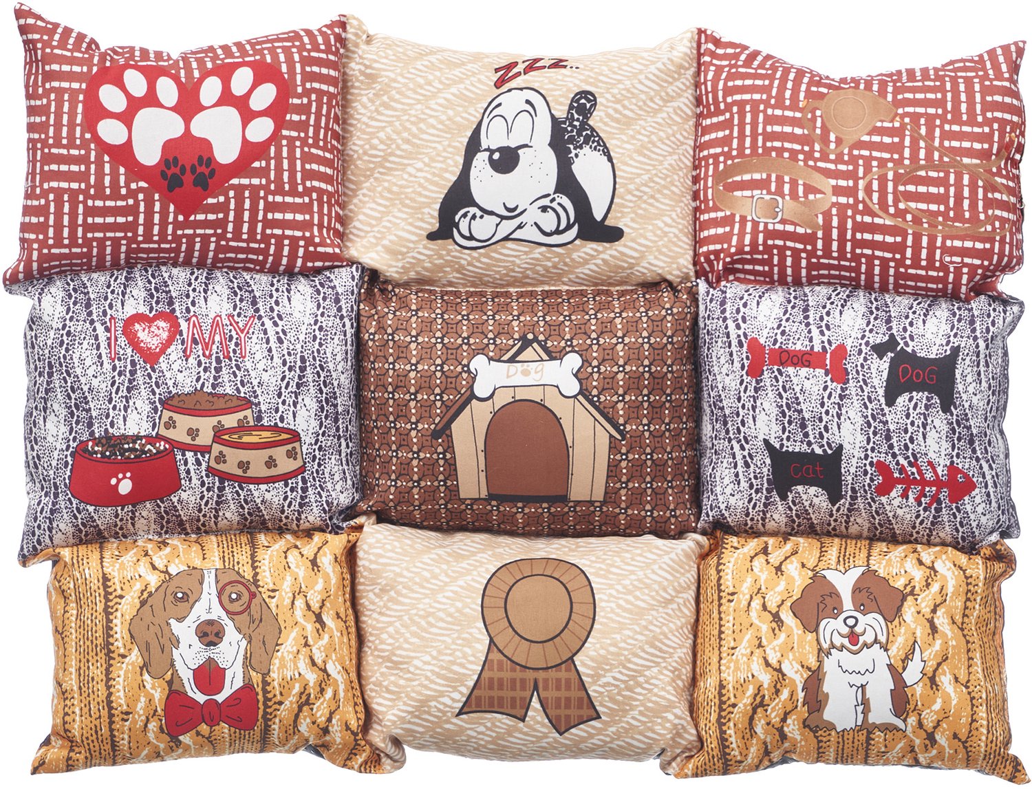 Mascow - Dierenmand - Hondenbed, met antislip onderkant, 58 x 80 cm