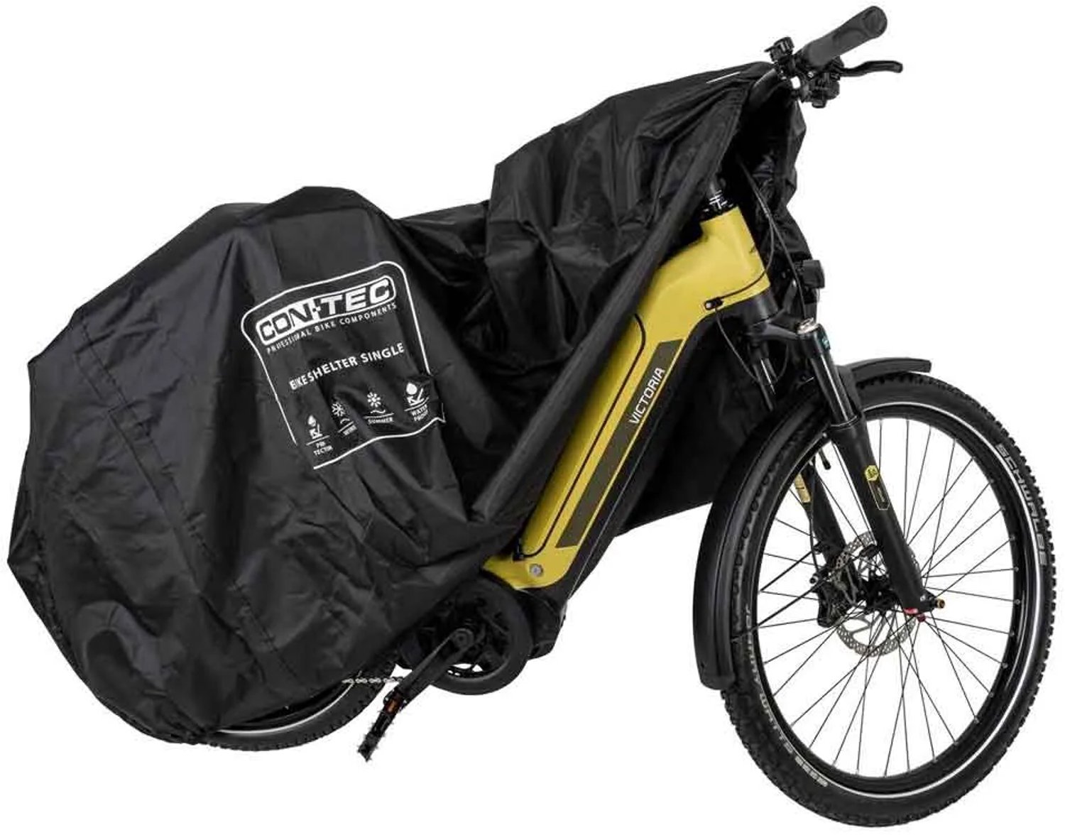 Contec Shelter Single Fietshoes Zwart