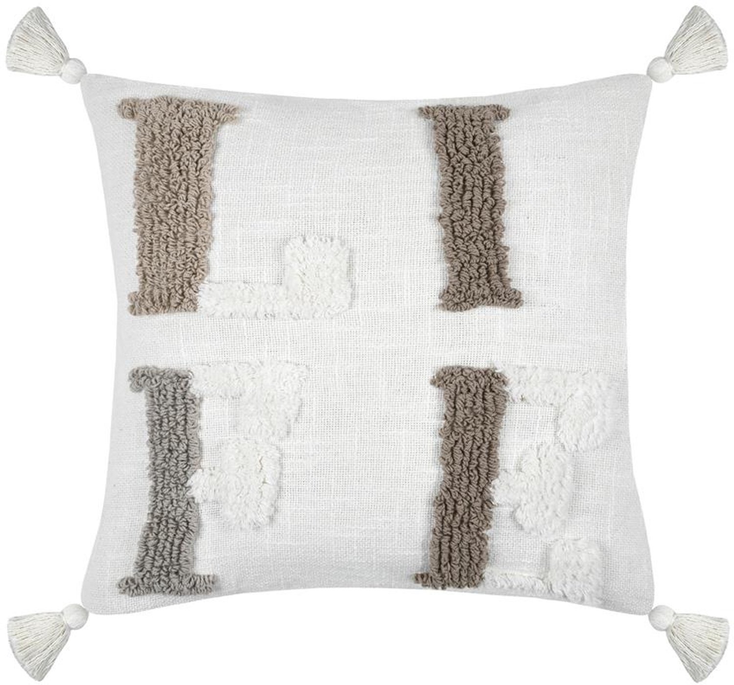 STOF - Decoratieve kussen met afneembare hoes, JOANNY, 45 x 45 cm