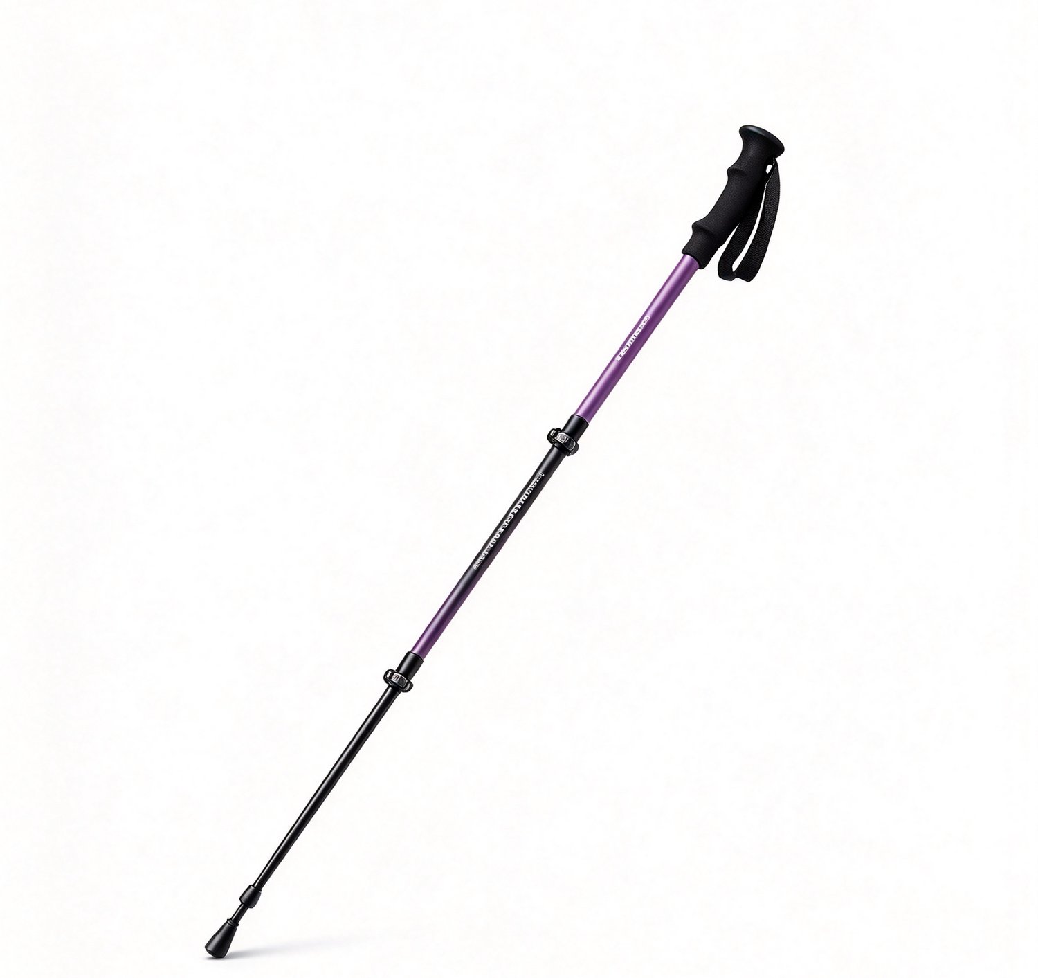 Trekkingstok Koolstofvezel 3-delig - Lichtgewicht 168g - Verstelbaar 61-135cm - Wandelstok voor Bergwandelen & Outdoor