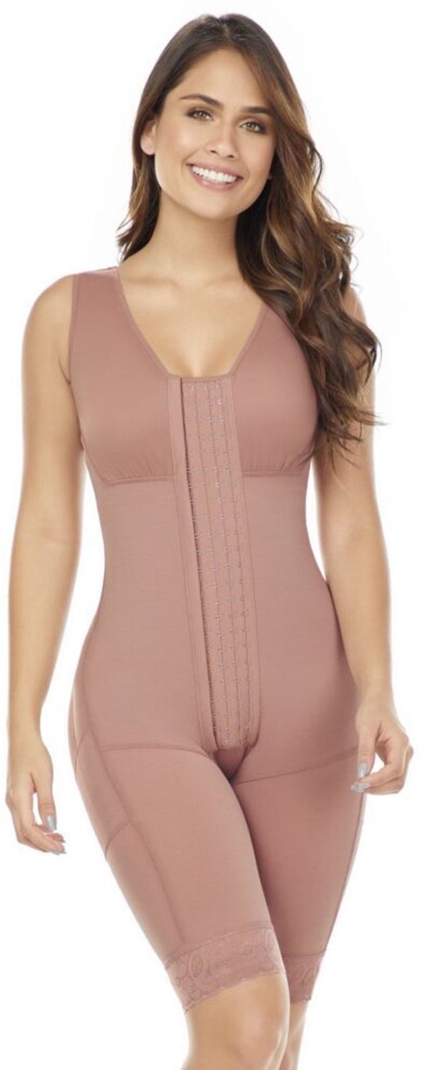 MariaE FQ115 Maat M Postopeartieve Faja met BH Mokka