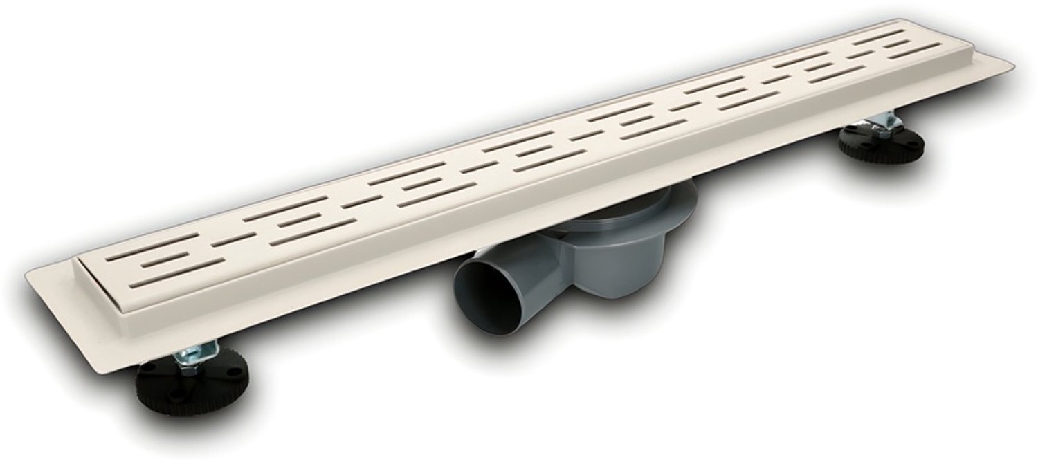Drovan RVS Gaatjesrooster MARMORIS 90 cm Wit