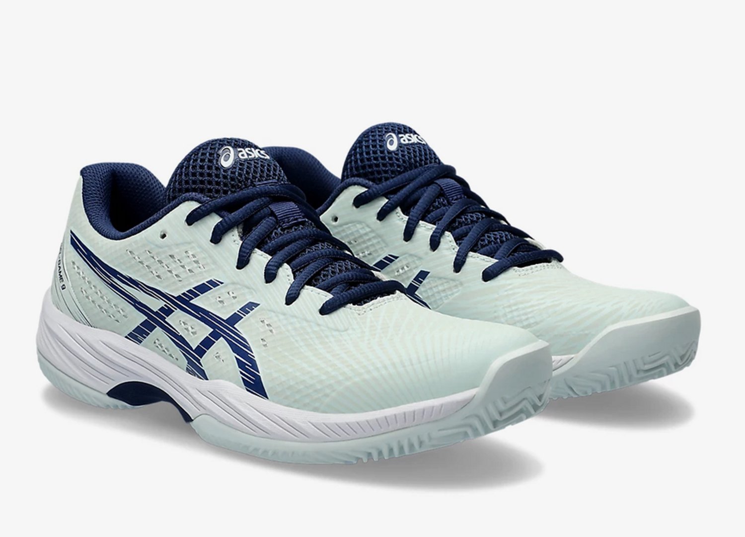 Asics Gel-game 9 Pale expanse sportschoenen tennisschoenen Dames 39.5 Groen