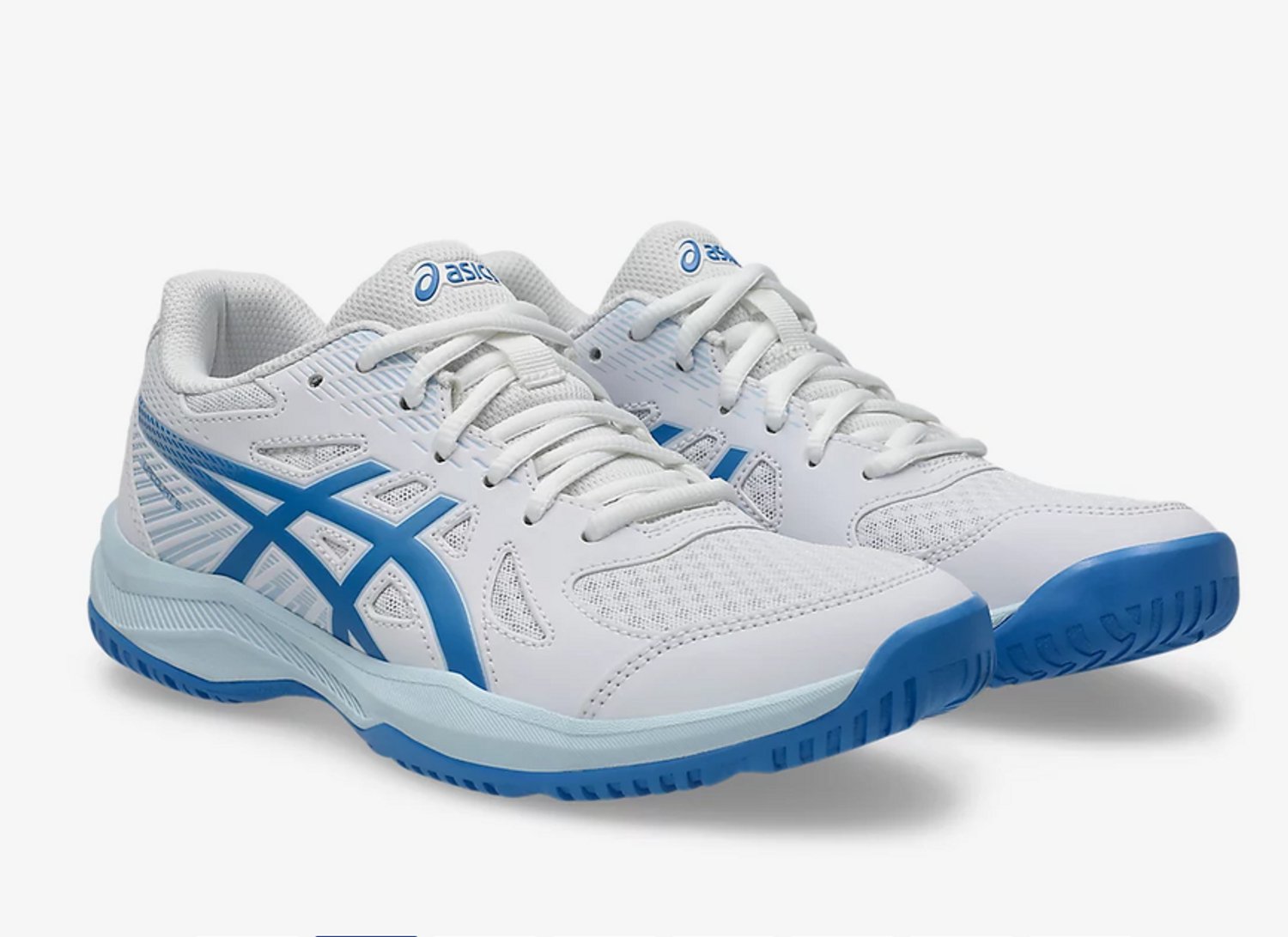 Asics Upcourt 6 Volleybalschoenen Voor Dames coast 35.5 Indoorschoenen Wit