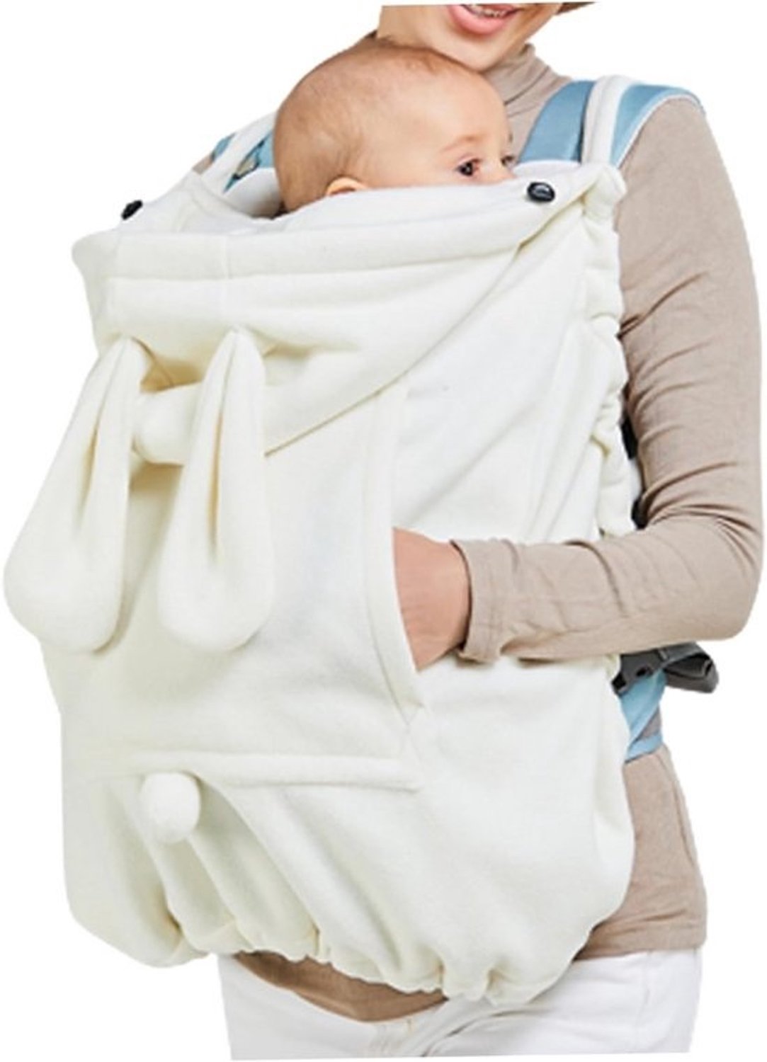 Winddichte Baby Draagzakhoes met Capuchon voor Alle Seizoenen