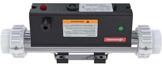 Elektrische warmtepomp - Zwembadverwarmer voor hottub - Buitenbad verwarmen - Efficiënte verwarming - 15 kW - Grijs