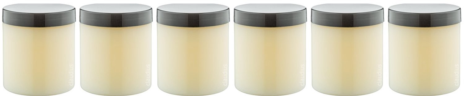 Claudius Luxe Verzorgende Bodyscrub-Gel Hamam 400 gram - zwarte deksel - Set van 6 Stuks