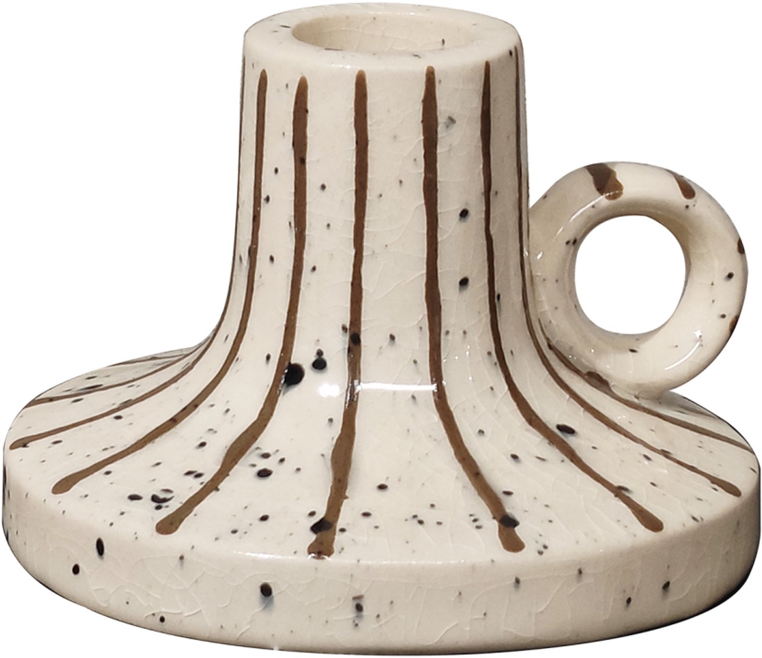 Aardewerk kaarsenstandaard Sable S