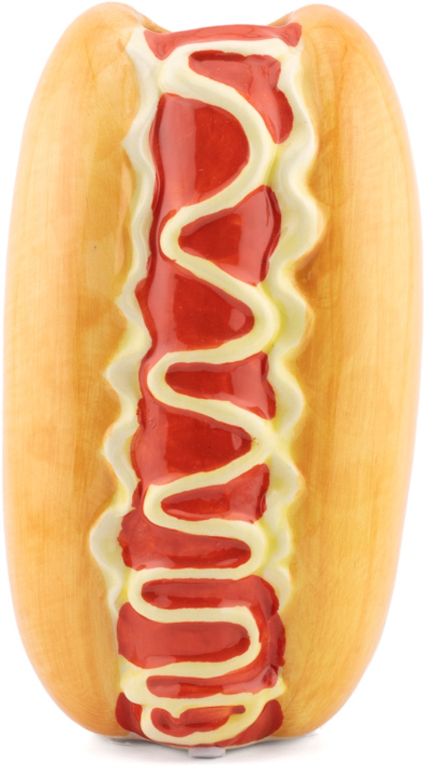 Aardewerk vaas Hotdogs