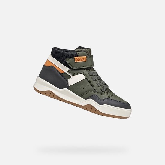 Halfhoge sneaker Perth GEOX kaki