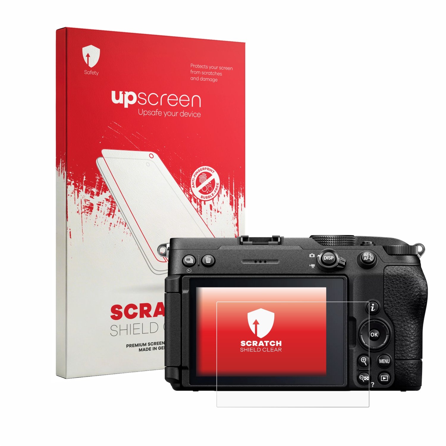 upscreen - Screenprotector voor Nikon Z5 IIC - Folie Beschermfolie transparant