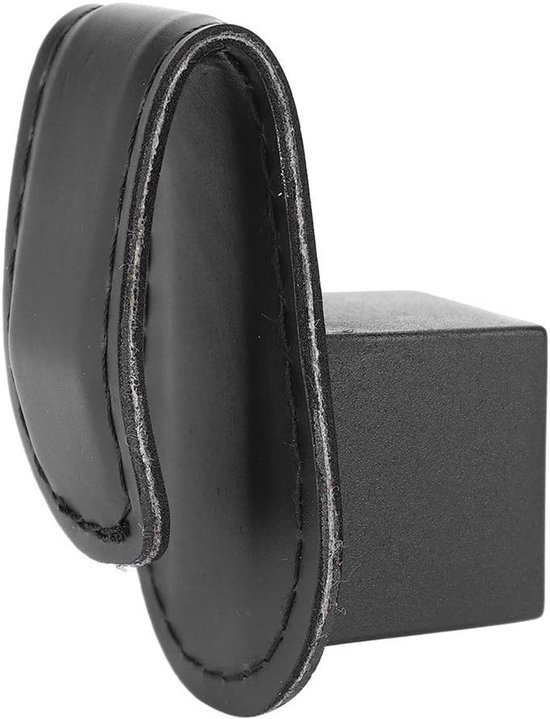 Biljartkrijtzak - Zwart - 7 x 5 x 4,5 cm - Duurzaam PU Biljartkeu-krijthouder - Voor Biljartliefhebbers — afbeelding 4
