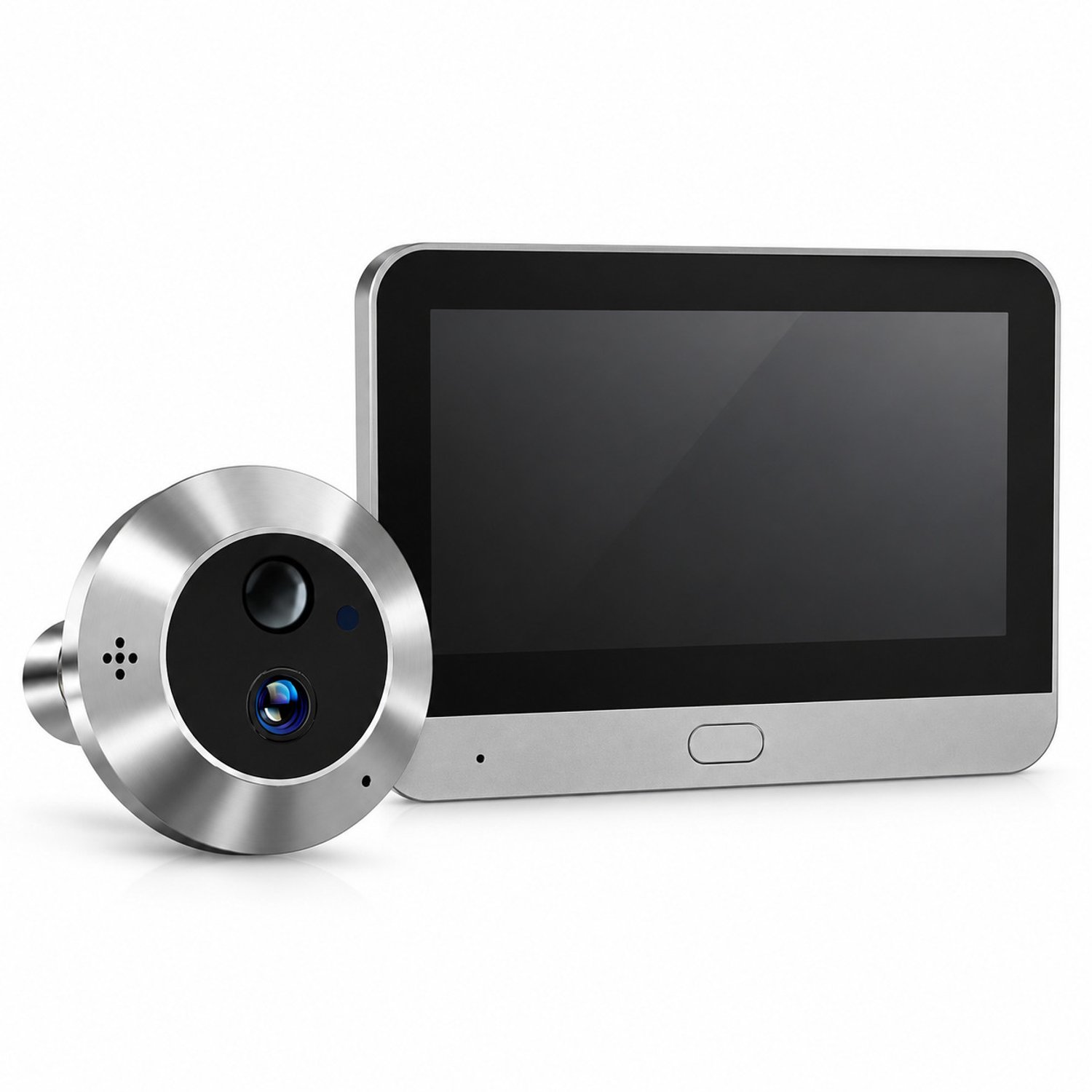Smart Digitale Deurspion 3MP met Nachtzicht en Tweeweg Audio - Product - €139,95