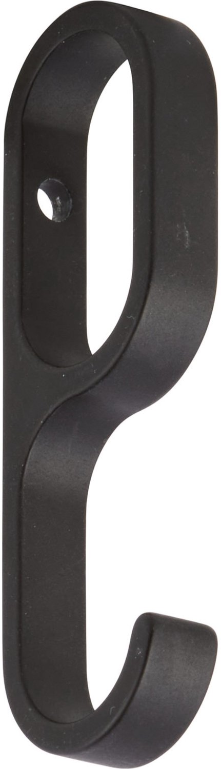 Hermeta SCHUIFHAAK 8 MM BREED MAT ZWART (1205-18)