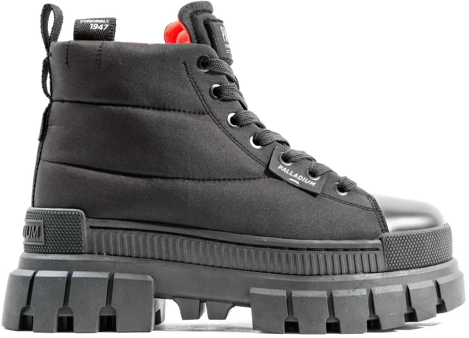 Dameslaarzen Palladium Revolt Boot Overcush Zwart