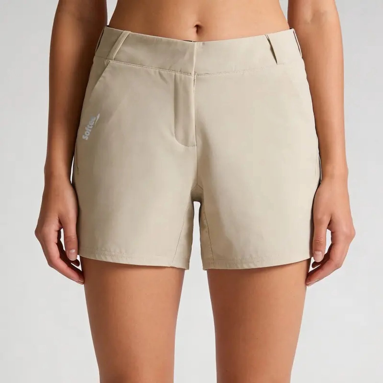 Damesshort Softee Active Beige