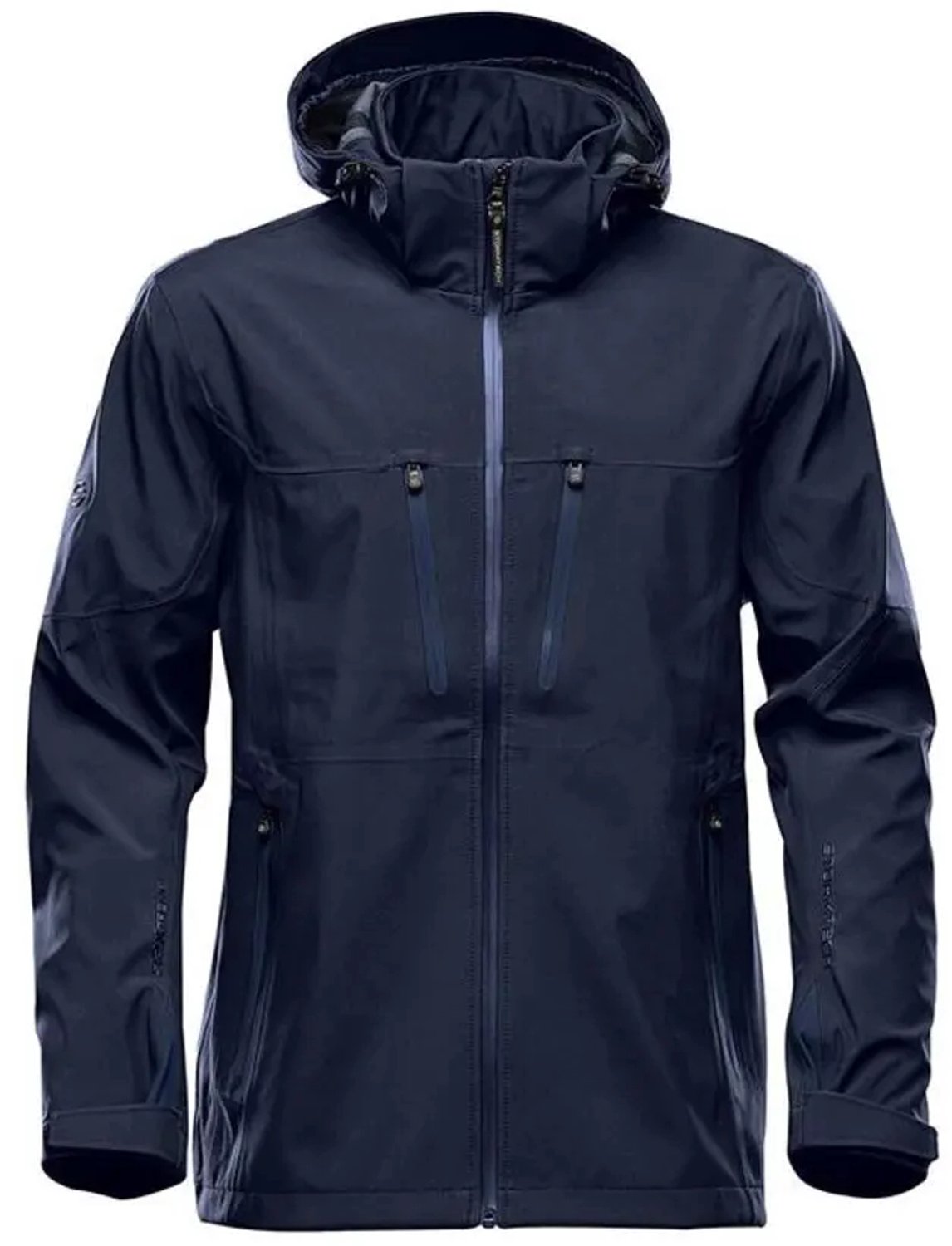 Softshelljack met hoge technologie Stormtech patrol Marineblauw