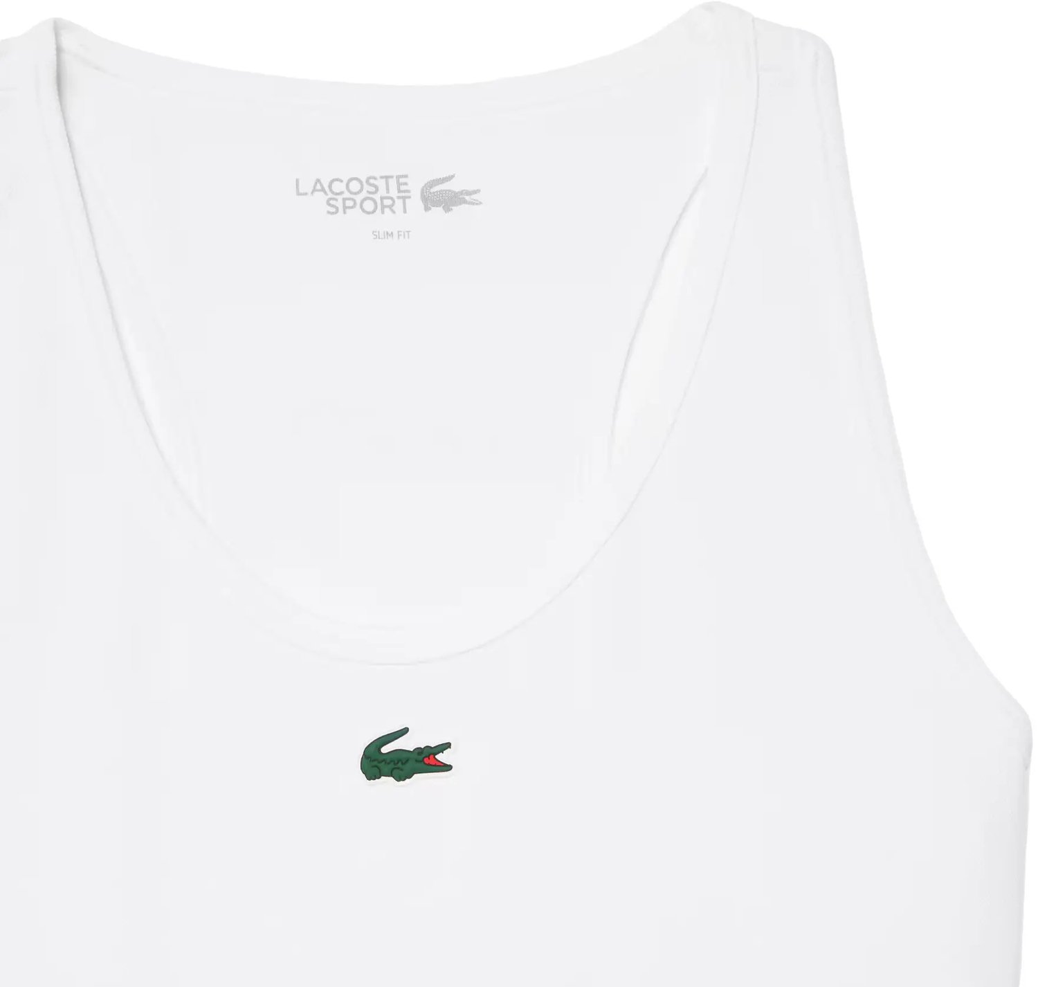 Damestanktop Lacoste Core Performance Wit
