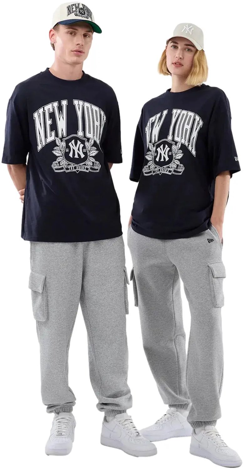 Oversized T-shirt New York Yankees New Era MLB Arch Blauw