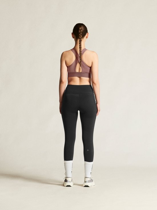 CRAFT ESSENCE TIGHTS 3 W Dames Sportlegging - Zwart van Merkloos — afbeelding 4