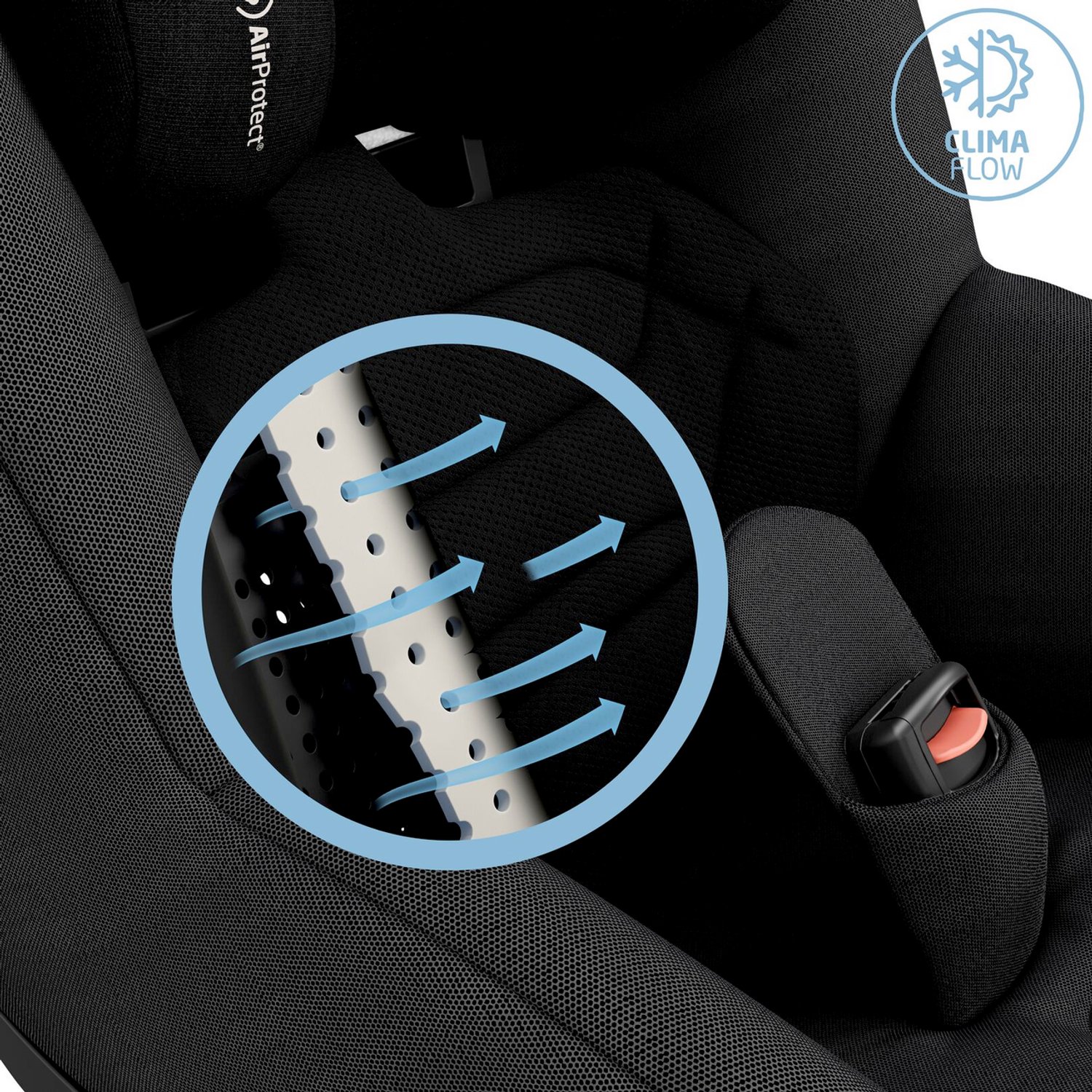 Maxi-Cosi Pearl 360 Pro i-Size - Autostoeltje - Authentic Black – foto 7