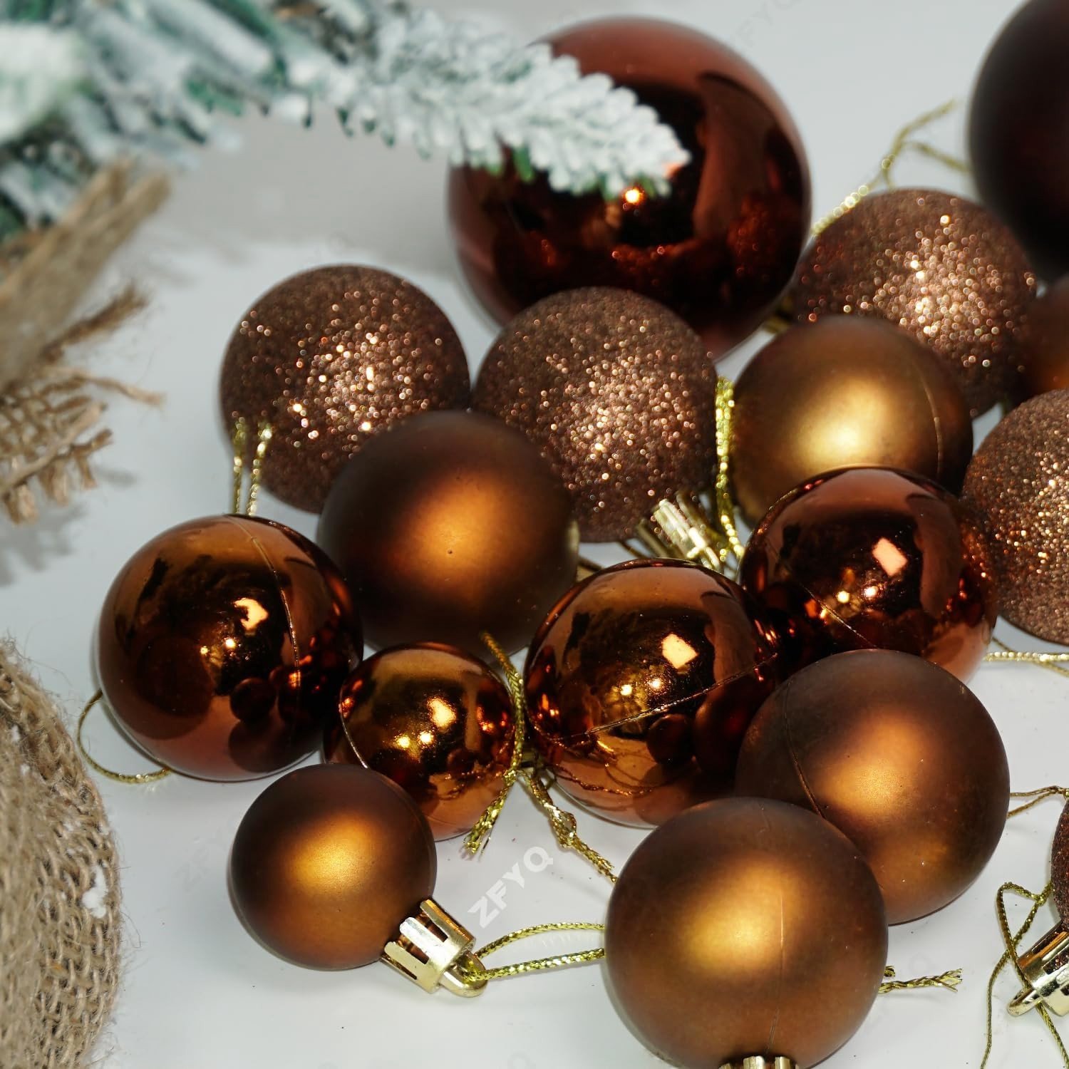 Decoratieve Kerstballen Set van 100 Stuks voor een Feestelijke Kerstboom Versiering – foto 4