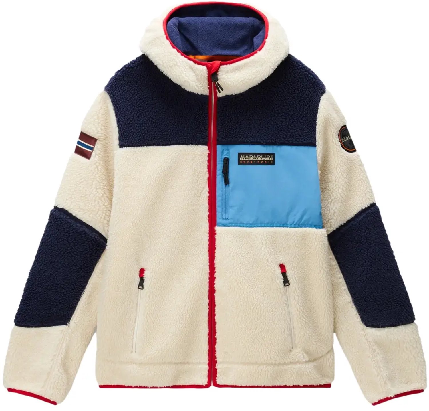 Jas met rits Napapijri Yupik Blauw