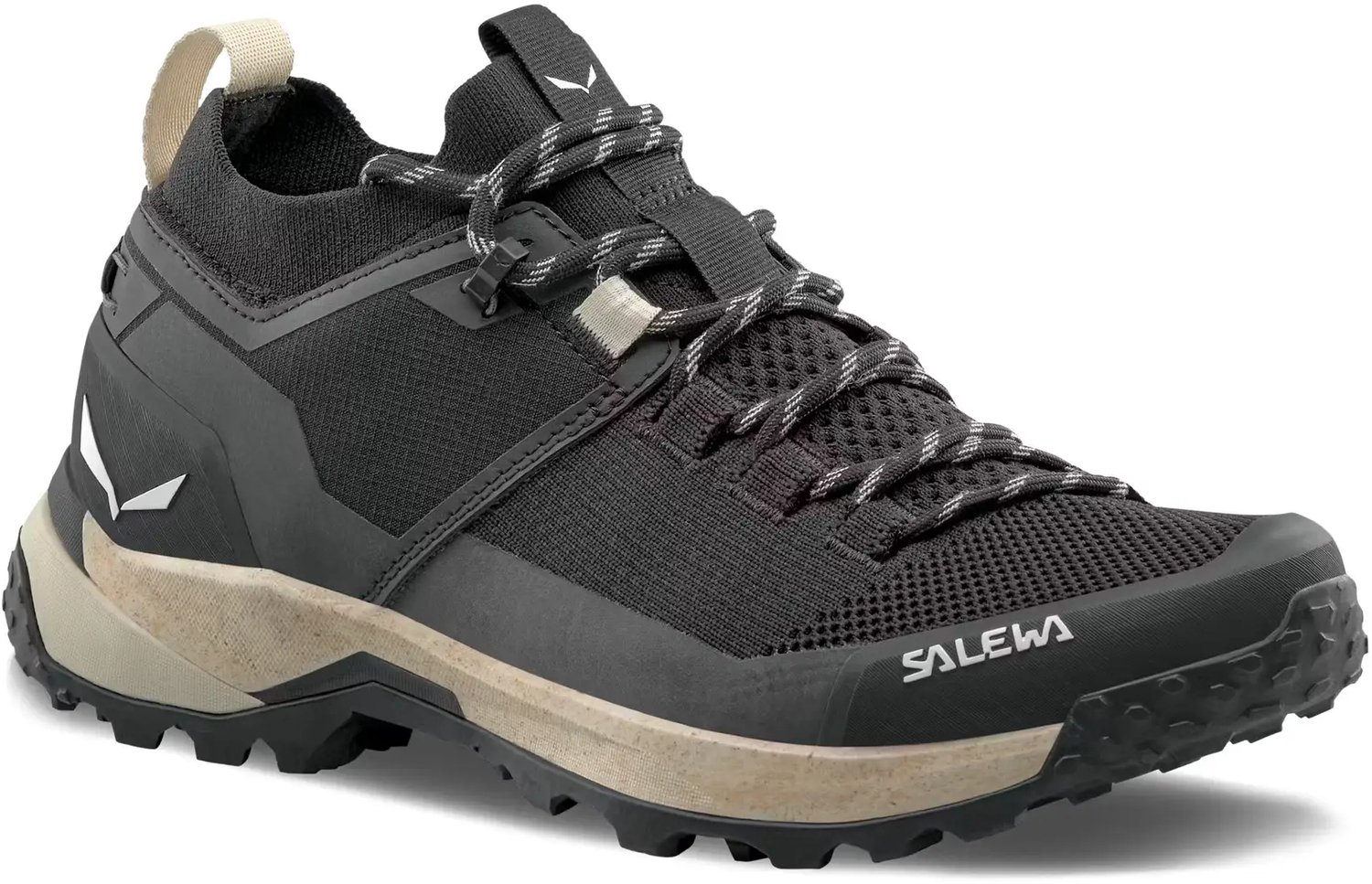 Wandel schoenen dames Salewa Puez 2 Knit Ptx Zwart
