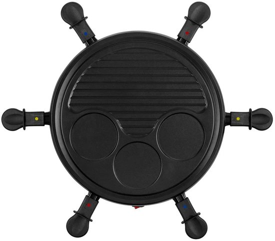 Tristar Gourmetset - RA-2998 - 800W - Bakplaat 6 personen - Ã˜29cm - Incl 6 pannetjes - PFAS-Vrij — afbeelding 5