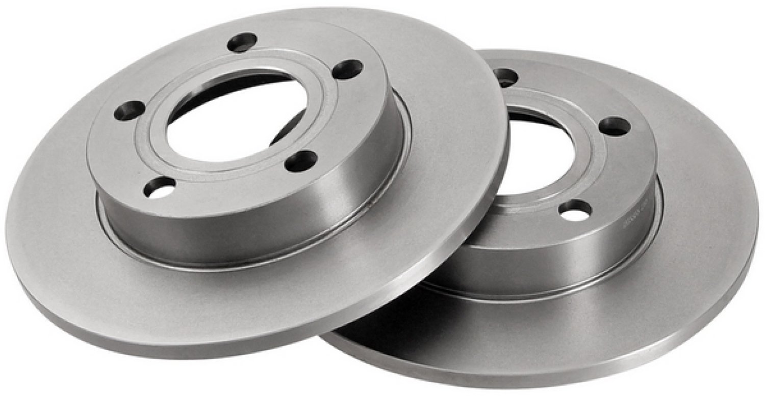 A.B.S. 16249 Remschijven achter, set van 2 - Audi 80 B4 - 245 mm - massief