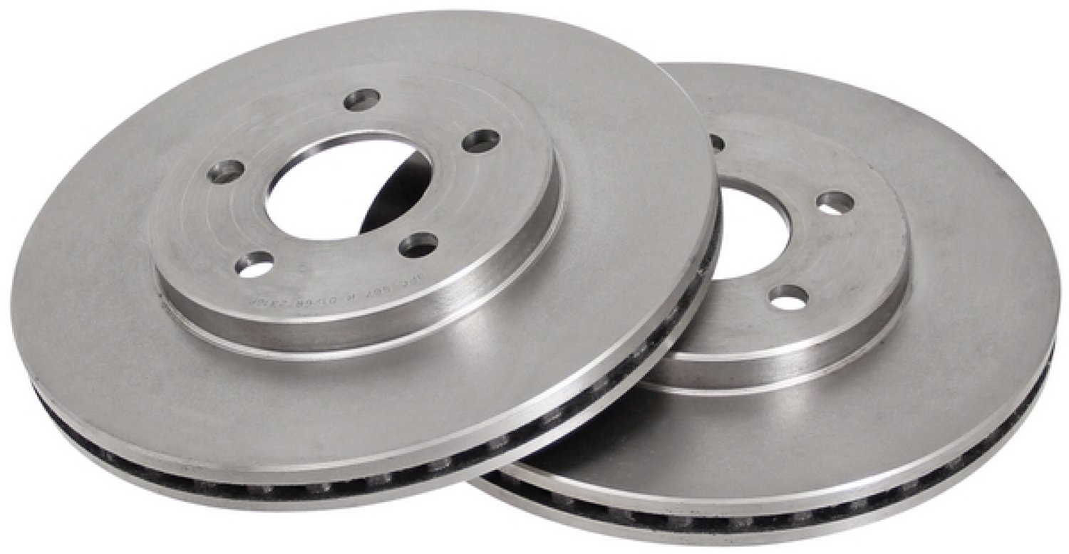A.B.S. 16240 Remschijven voor, set van 2 - Chrysler Voyager, Grand Voyager - 260 mm - geventileerd