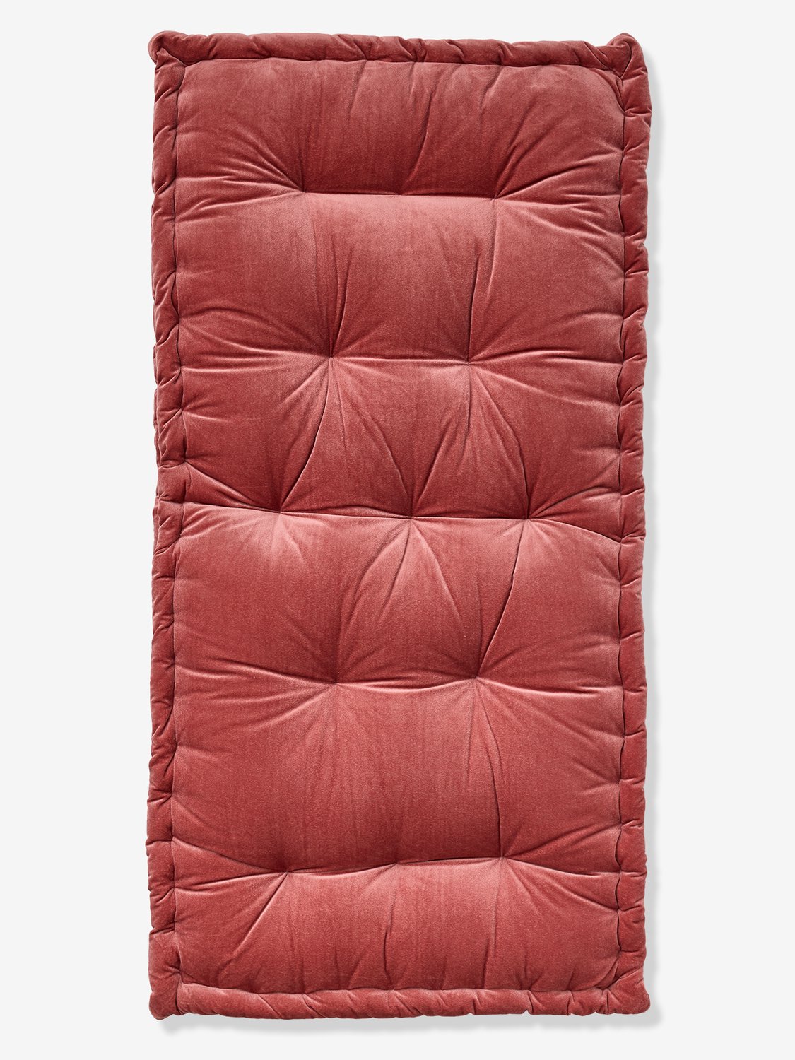 vertbaudet Vloermatras van fluweel / velours 60 x 120 cm