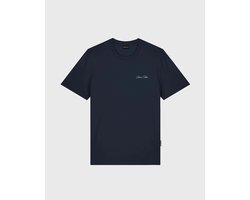 Baron Filou Baron Filou T-shirt FW26 Backprint Filou 187 Chalet Owners Club Baron Oxford Blue