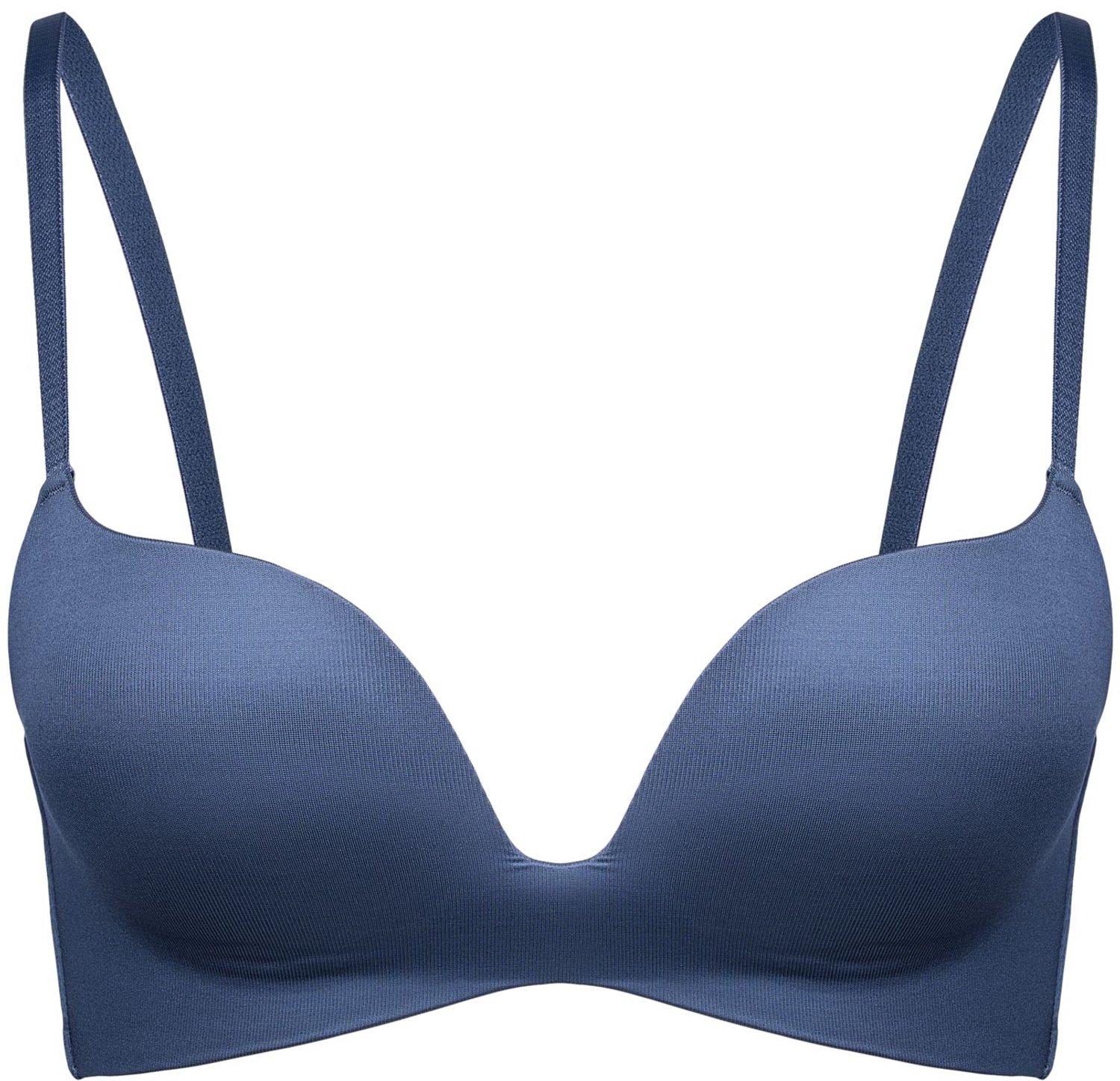 ESOTIQ Shapy - Super push-upbeha - Marineblauw - Dubbele push-up - Afneembare bandjes