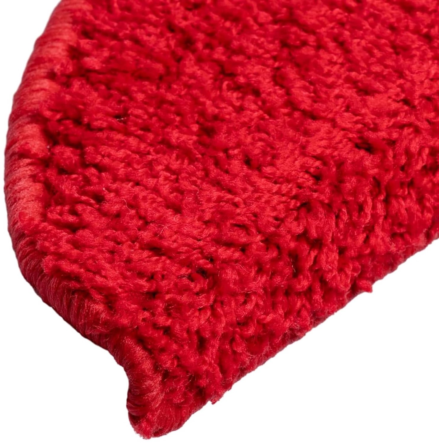 Trapmatten 56 x 17 cm - antislip - geluiddempende en warme trapmatten - ideaal voor seniorenhuizen - 10 stuks - ServiceTopper