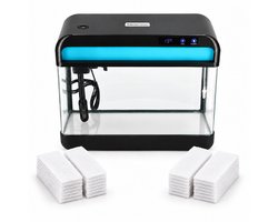 AquaImpact Premium Zelfreinigend Aquarium 26 L + 20 Filters – Set met 3‑in‑1 Pomp, LED & Touch Display – Incl. Luchtbevochtiger