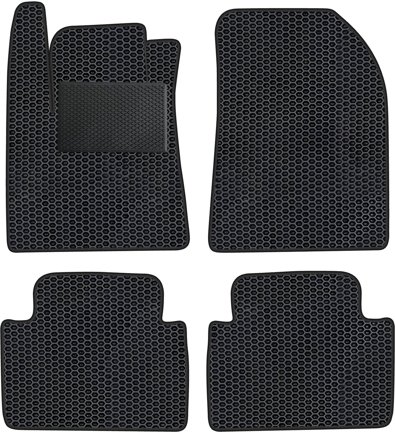 RE035_EVA_POD - Set van Vloermatten - Auto Accessoires - EVA Materiaal - Duurzaam- Renault Latitude 2010-2015