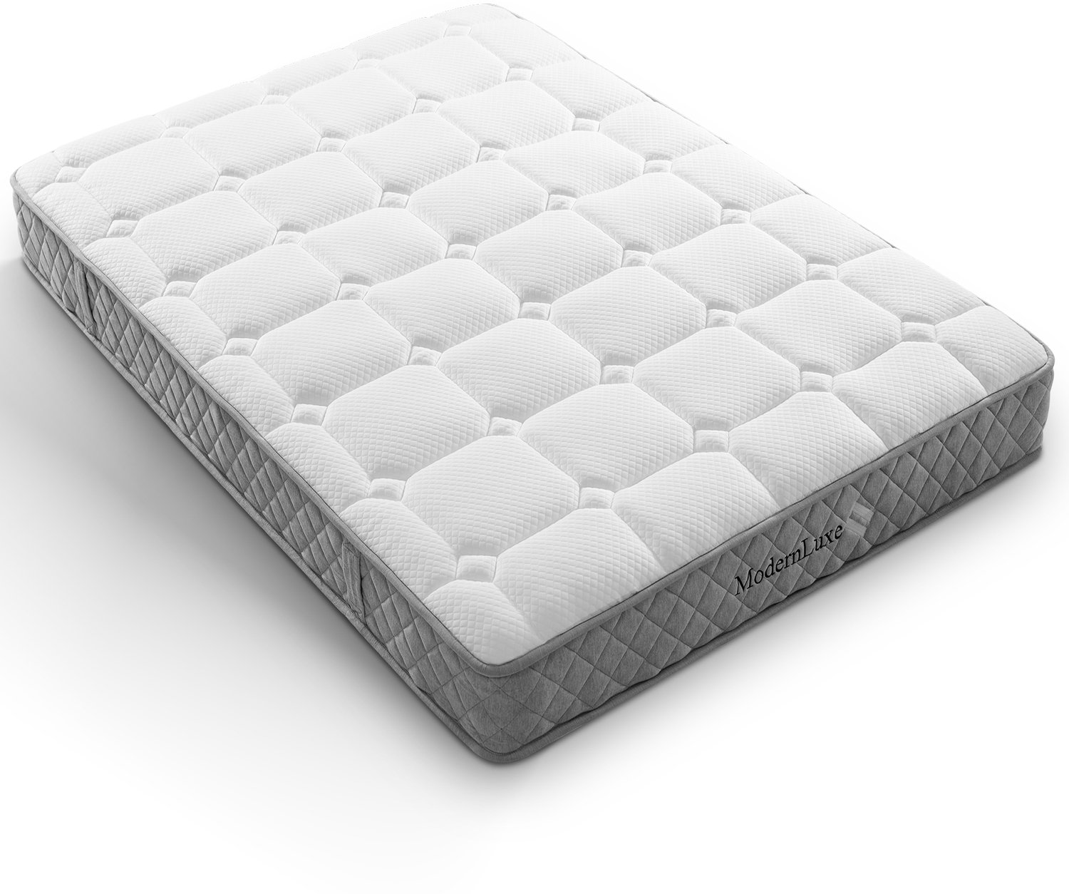 Maisentiel Pocketveringmatras 140x200 cm – 7 zones, koudschuim, H3, 20 cm hoog Wit