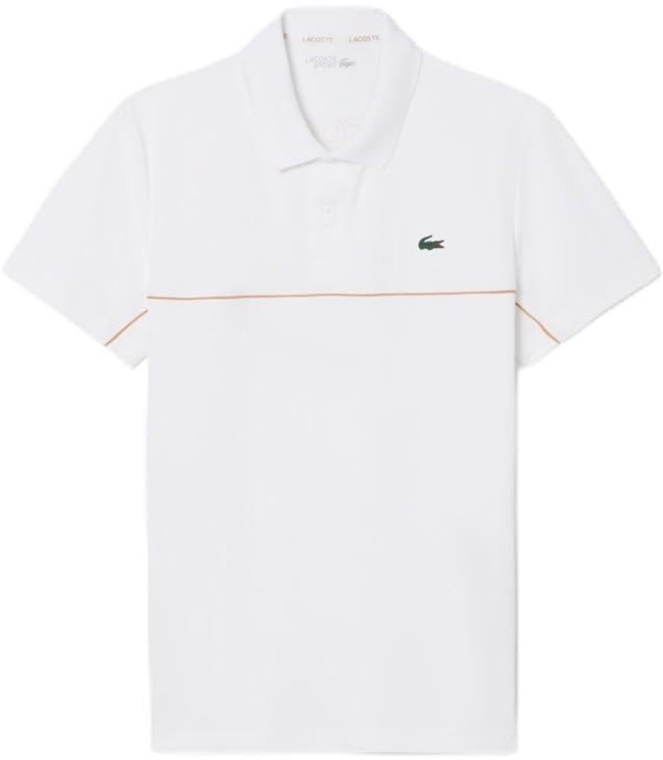 Lacoste DH0260 Heren Poloshirt Wit