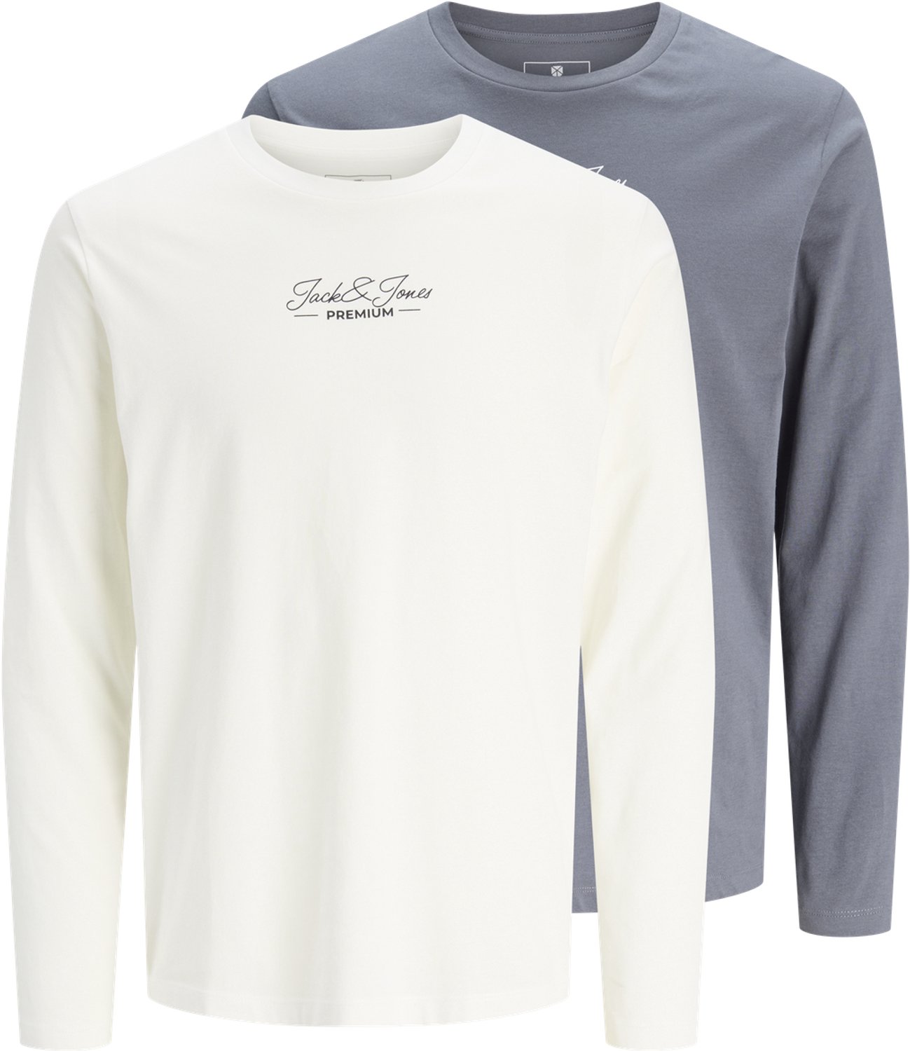 JACK&JONES - JPRBLALUCAS LS TEE 2PK MP Heren T-shirt