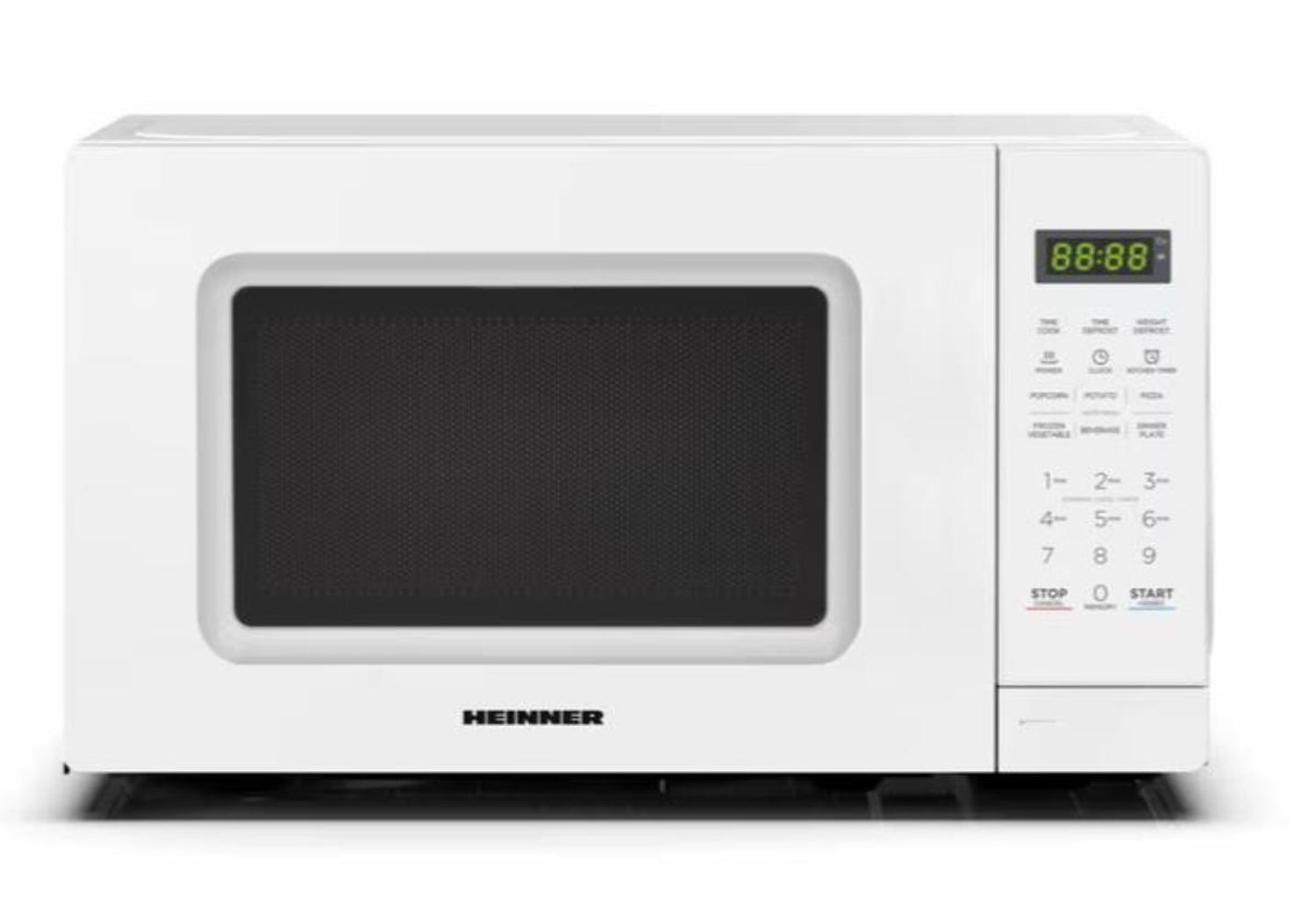 Heinner Vrijstaand Magnetron – 20 L – 700 W – 11 Vermogensstanden – Digitale Bediening – 99 Min Timer – Ontdooifunctie – Geluidssignaal – 8 Automatisch programma – Wit – 5 Jaar Garantie