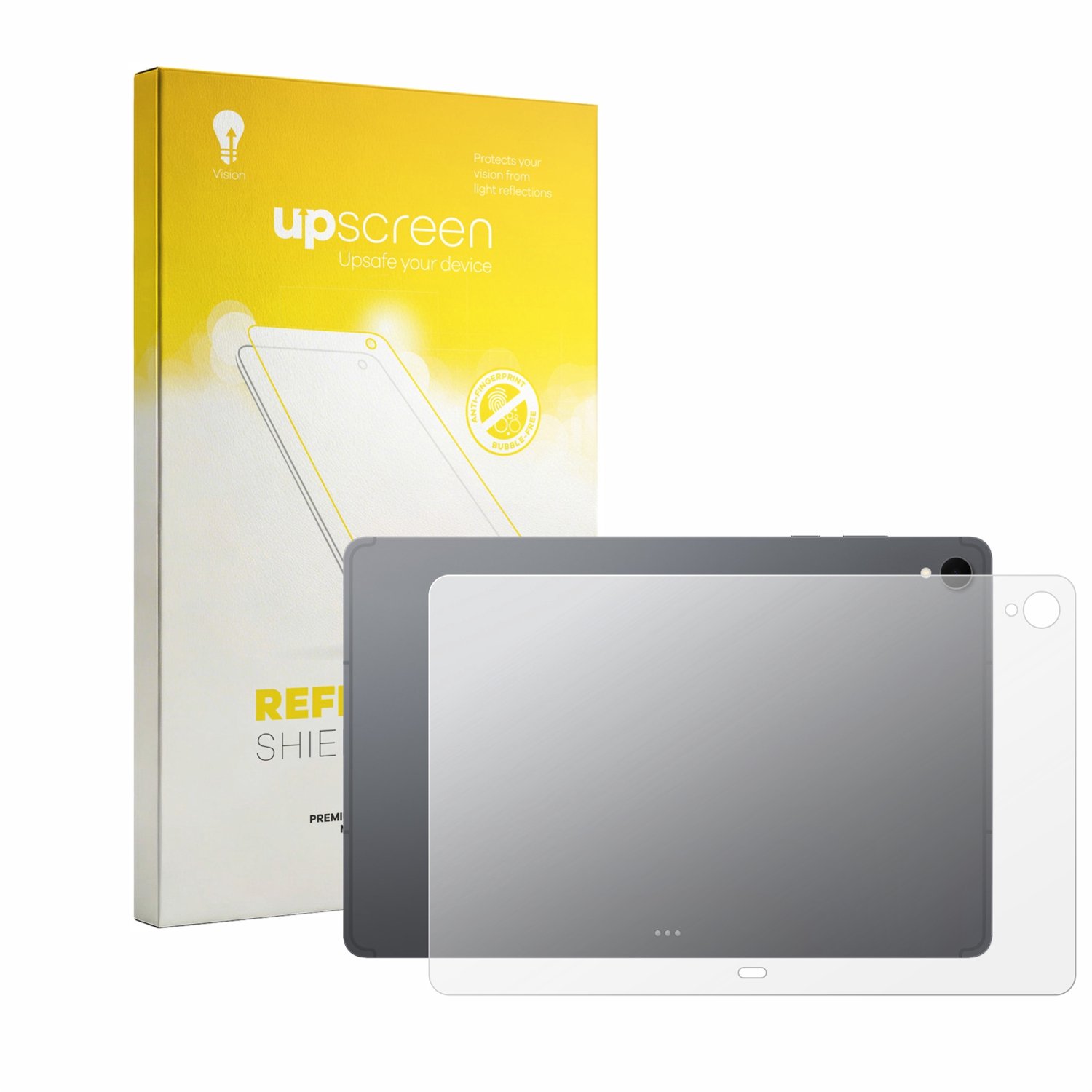 upscreen - Screenprotector voor Samsung Galaxy Tab S12 Plus (Achterkant) - Folie Beschermfolie anti glare matte