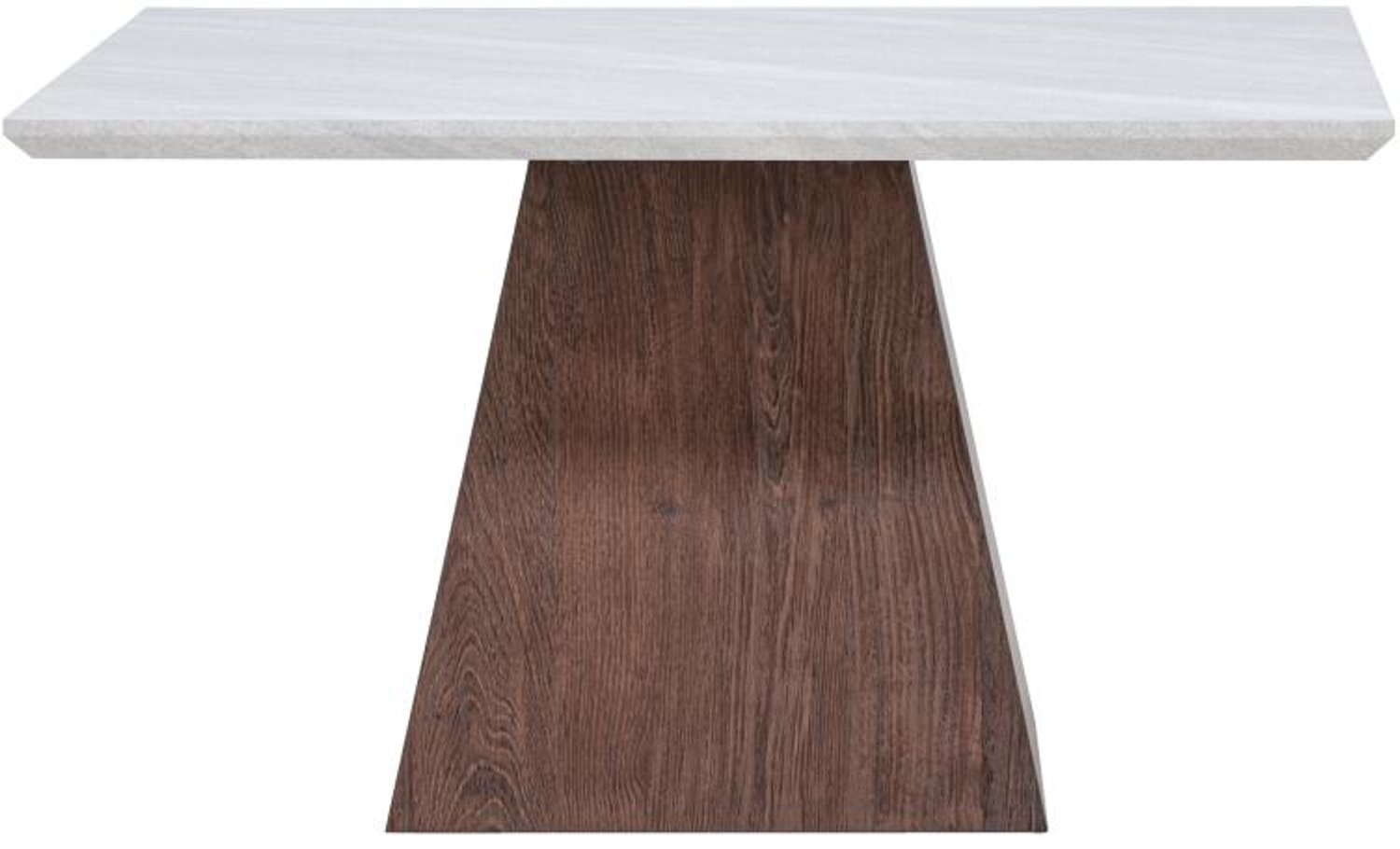 Svea Clara vierkante salontafel - 80 x 80 cm - marmerlook Wit