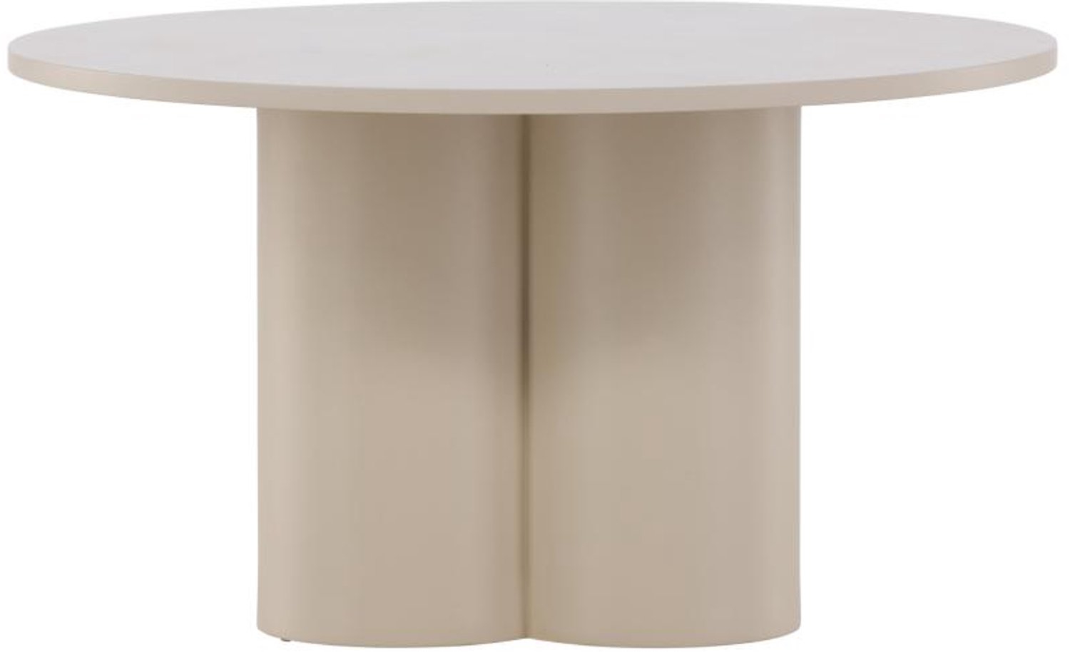 Svea Rova ronde salontafel - ø80 cm - beige