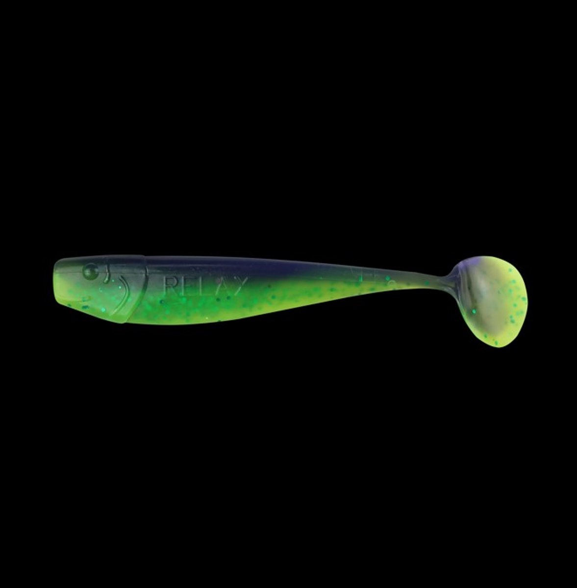 Relax Lures Kingshad 5 Purple Green Green Glitter (12.5cm)