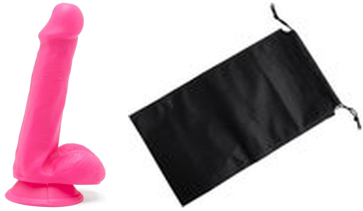 Sensationsdeluxe - Realistische Dildo met Balzak - 15 cm - Dildo met Zuignap - Roze Dildo - Sex speeltje voor Mannen Anaal - en voor Vrouwen en Man - Dildo Zakje