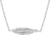 Yep! Ketting Veer 36 + 4 cm - Zilver