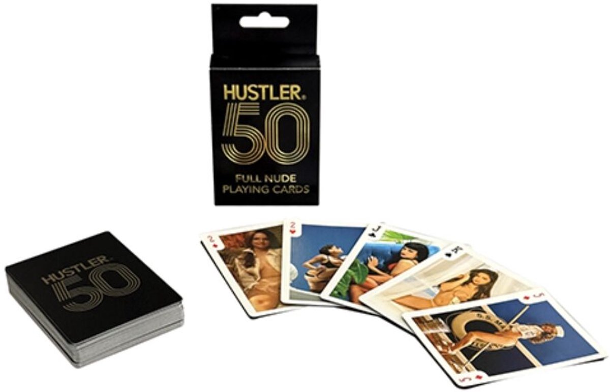 Hustler 50 Full Nude Playing Cards